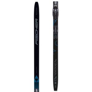 Fischer TWIN SKIN CRUISER + CONTROL STEP Běžecké lyže s mohérovými pásy, černá, velikost S
