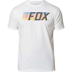Fox LIGHTSPEED MOTH SS PREM TEE bílá XL - Pánské triko