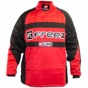 FREEZ Z-80 GOALIE SHIRT Florbalový brankářský dres, černá, velikost XS