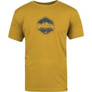 Hannah RAMONE Pánské tričko, žlutá, veľkosť XXL