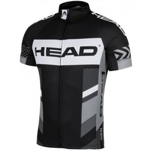 Head MEN JERSEY TEAM černá L - Pánský cyklistický dres