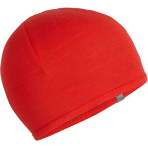 Icebreaker POCKET HAT červená  - Čepice