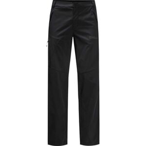 Jack Wolfskin GLASTAL PANTS M Pánské outdoorové kalhoty, černá, veľkosť 58
