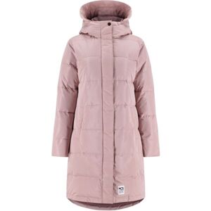 KARI TRAA KYTE PARKA Dámský péřový kabát, růžová, veľkosť XL