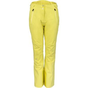 Kjus FORMULA PANTS Dámské zimní kalhoty, žlutá, velikost 40