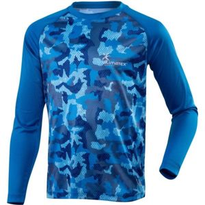 Klimatex ELISEO Dětské funkční běžecké triko se sublimačním potiskem, Modrá,Světle modrá, velikost