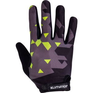 Klimatex PIRIN černá M - Pánské cyklistické prstové rukavice