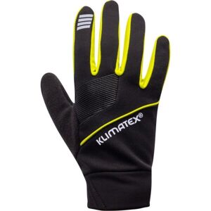 Klimatex PUNE Běžecké rukavice, černá, velikost M