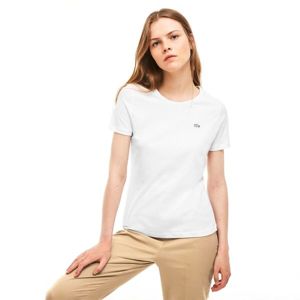 Lacoste WOMAN T-SHIRT bílá L - Dámské tričko