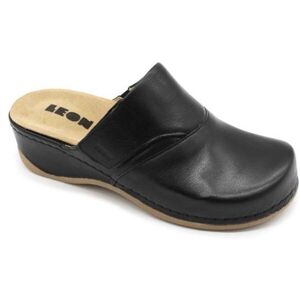 LEONS FLEXI Dámské pantofle, černá, velikost 37