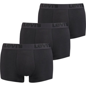 Levi's MEN PREMIUM TRUNK 3P Pánské boxerky, černá, veľkosť M