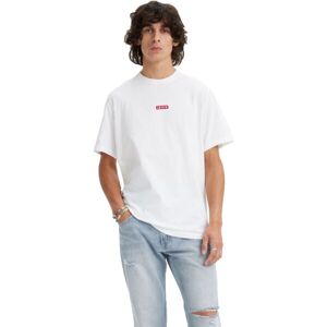 Levi's SS RELAXED BABY TAB T Pánské tričko, bílá, velikost XL
