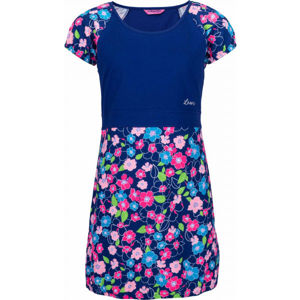 Lewro LASSI Dívčí šaty, modrá, veľkosť 128-134