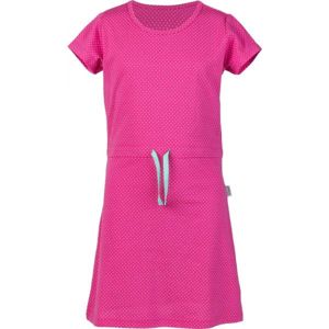 Lewro MARSHA růžová 152-158 - Dívčí šaty
