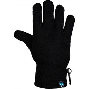 Lewro NERGUI černá 4-7 - Dětské fleecové rukavice