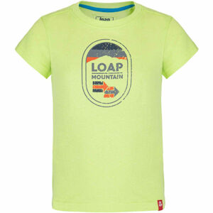 Loap BAMSY Chlapecké triko, Světle zelená, velikost 122-128