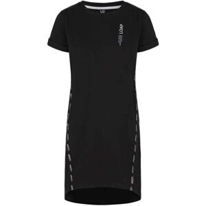 Loap EWELINA Dámské šaty, černá, veľkosť XXL