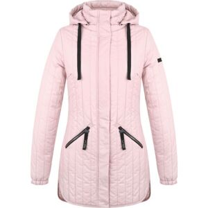 Loap JENINA Dámský kabát, růžová, velikost M
