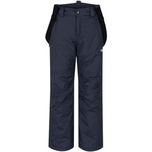 Loap FIDOR tmavě šedá 158 - Dětské zimní kalhoty