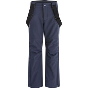 Loap LOVELO Dětské lyžařské softshellové kalhoty, tmavě šedá, velikost