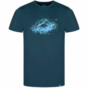 Loap MYLES Pánské technické triko, Modrá,Světle modrá, velikost