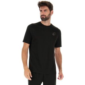 Lotto MSP TEE II Pánské sportovní tričko, černá, velikost S