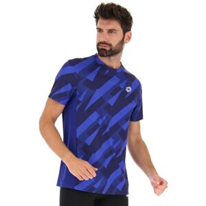 Lotto RUNNING TEE Pánské běžecké tričko, tmavě modrá, velikost XL