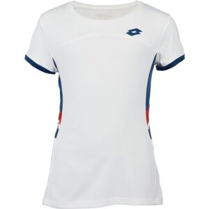 Lotto SQUADRA G III  TEE Dívčí sportovní tričko, bílá, velikost L