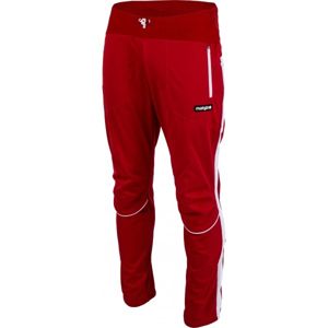 Maloja CLOZZAM červená L - Kalhoty na běžky