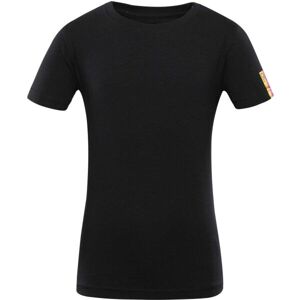 NAX OLEMO Dětské triko, černá, velikost 128-134