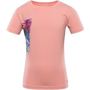 NAX ZALDO Dětské triko, růžová, velikost 128-134