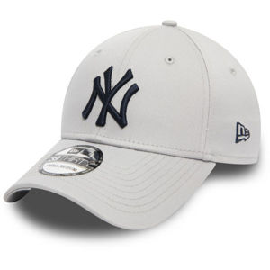 New Era 39THIRTY ESSENTIAL MLB NEW YORK YANKEES Klubová kšiltovka, šedá, velikost M/L