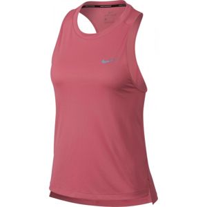 Nike MILER TANK W růžová L - Dámské triko bez rukávu