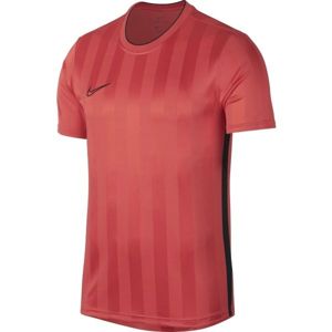 Nike BREATHE ACADEMY TOP SS GX2 Pánské sportovní triko, Červená, velikost