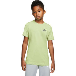 Nike NSW TEE EMB FUTURA B  XS - Chlapecké tričko