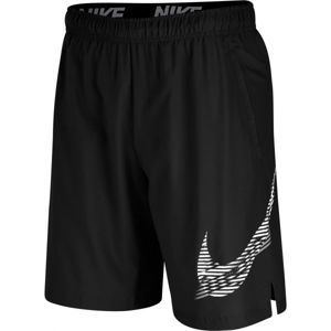 Nike FLX 2.0 GFX1 M černá S - Pánské tréninkové kraťasy