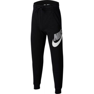 Nike NSW CLUB+HBR PANT B Chlapecké kalhoty, černá, velikost XS