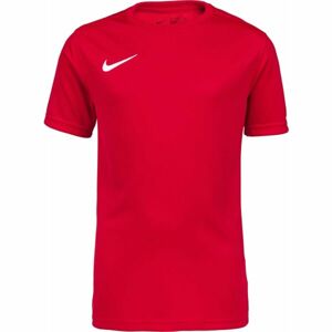 Nike DRI-FIT PARK 7 JR Dětský fotbalový dres, červená, velikost XL