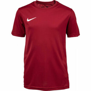 Nike DRI-FIT PARK 7 JR Dětský fotbalový dres, vínová, velikost XS