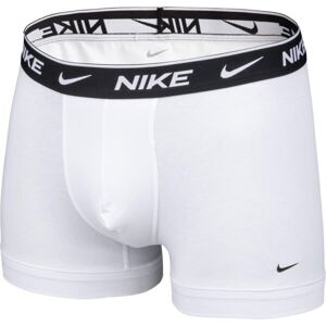 Nike EDAY COTTON STRETCH Pánské boxerky, bílá, velikost XL