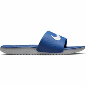 Nike KAWA SLIDE GS/PS Chlapecké pantofle, modrá, velikost 35