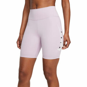 Nike SWOOSH RUN Dámské běžecké šortky, Růžová,Bílá,Černá, velikost