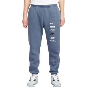 Nike CLUB+ BB CF PANT MLOGO Pánské tepláky, modrá, velikost XXL