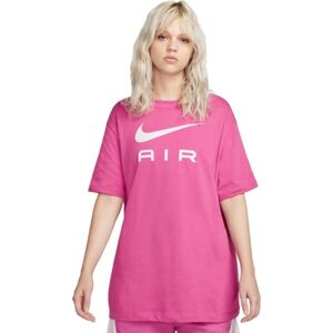 Nike NSW TEE AIR BF Dámské tričko, růžová, velikost L