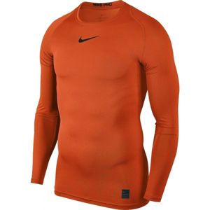 Nike PRO TOP oranžová L - Pánské triko