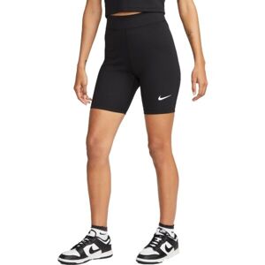 Nike SPORTSWEAR CLASSIC Dámské elastické šortky, černá, velikost