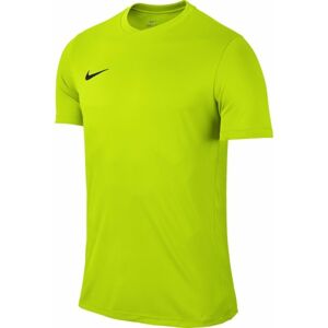 Nike SS PARK VI JSY Pánský fotbalový dres, světle zelená, velikost XXL