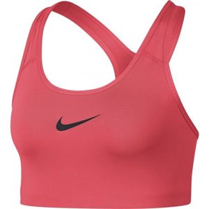 Nike SWOOSH BRA červená XL - Sportovní podprsenka