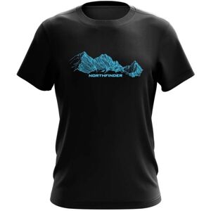 Northfinder Pánské tričko Pánské tričko, černá, velikost M