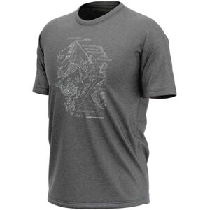 Northfinder HERBERT Pánské tričko, šedá, velikost XL